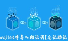 如何在tpwallet中导入助记词？忘记助记词怎么办？